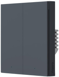 Aqara Smart Wall Switch H1 Szary podwójny bez neutrala
