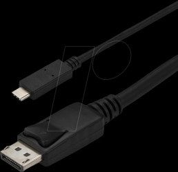 CDP2DPMM1MB Cable USB Type-C male to DP male, 4K, 1 m