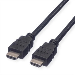 VALUE kabel do monitora HDMI High Speed, M/M, zwart, 10 m