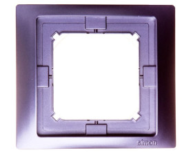 Simon Basic Neos Ramka pojedyncza IP44 lawendowy BMRC1B/035