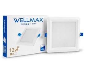 Oprawa downlight wpuszczana kwadratowa 12W 960 lm Neutralna 4000K / GOL1DLRSN12