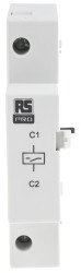 Styk pomocniczy RS PRO Śruba na szynę DIN