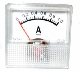 Amperomierz analogowy mały: 1A