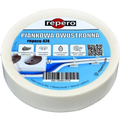 Taśma piankowa dwustronna REPERO 474 Double Sided 18mm/5m