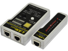 Tester kabli sieciowych RJ45/BNC NEKU auto/manual