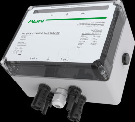 R9L1MC43 PV GAK, with combination arrester type 1+2, 1100 V DC, 1 MPPT, M