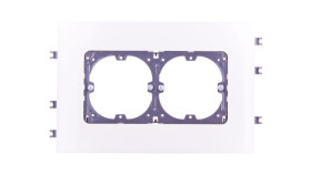 Uchwyt Osprzętu 2X Fi60 Pokrywa 130Mm 010924