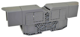 Złączka śrubowa, skręcana z końcówką oczkową MRK 240mm2 szara, T0-2462-1030116