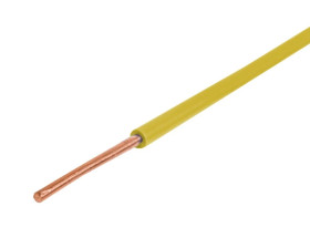 Przewod instalacyjny H07V-U (DY) 1,5 żółty /100m/
