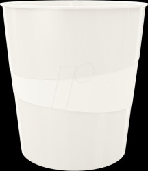 52781001 WOW waste paper basket, 15 l, white