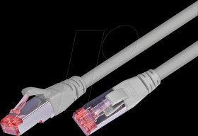 PKW-PIMF-KAT6 2.0 Cat.6 PiMF cord, S/FTP, 2,0 m, grey