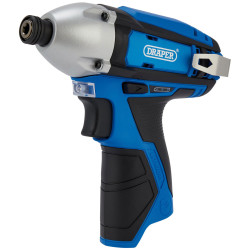 Draper 70260 12V Impact Driver, 1/4&quot; Hex. (Sold Bare) - 70260