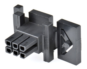 Obudowa złącza 6-pinowe 2-rzędowe raster: 3mm Molex Żeński Montaż na kablu Micro-Fit BMI Gniazdo Micro-Fit 3.0 BMI