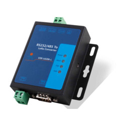 Przemysłowy konwerter USR-LG206-L-P, RS232/RS485 na LoRa