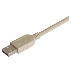 Kabel USB Złącze A USB Złącze B USB A dł. 3m Przewód USB USB 2.0