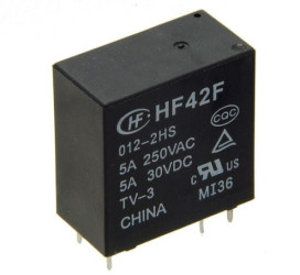 HF42F/024 przekaźnik elektromagnetyczny SPDT; zas. 24Vdc