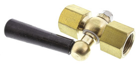 Kurek manometryczny, BSP żeńskie 3/8 cala, BSP żeńskie 3/8 cala, 16 barów