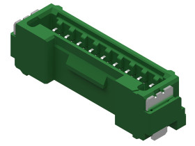 Wtyk PCB raster: 1.25mm Molex Montaż na płytce