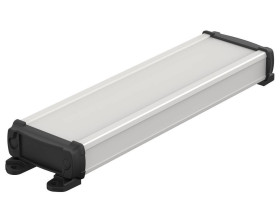 BOPLA ELPH 620-0200 DW (83626200.S7) - profil aluminiowy półotwarty z pokrywą do montażu naścienengo (57,5 x 22 x 200 mm)