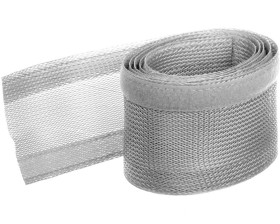 Organizer na rzep do przewodów WireSleeve srebrny 1,8m 51916