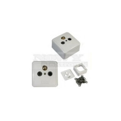 Gniazdo RTV/SAT SSD2-00 Końcowe AXING