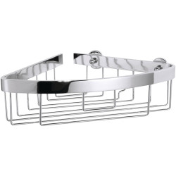 tesa 40209-00000-00 ALUXX chrome Adhesive shower shelf no drilling needed