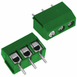 Listwa ARK500-3/BL Listwa 3 pola r-5 h-10 zielona