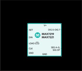MAX7221 8-Digit LED Display Driver