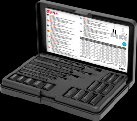 150.1305 Thread extractor set, 25 pieces