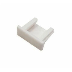 Zaślepka miniLUX12 biała bez otworu