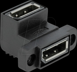 81310 Easy 45 DisplayPort Adapter angeled 90°