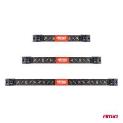 Zestaw 3 magnetycznych listew ściennych na narzędzia i akcesoria - 20 cm, 30,5 cm i 46 cm, AMIO-04263