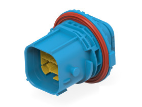 Złącze samochodowe 26-pinowe TE Connectivity 7-rzędowe DEUTSCH NTSEAL Montaż na kablu D 26POSHYBRIDPIN HSG ASSYSLDCOD D