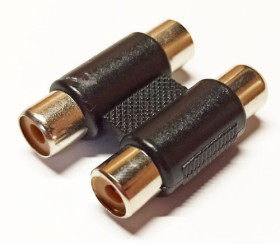 Adapter - łącznik RCA podwójny