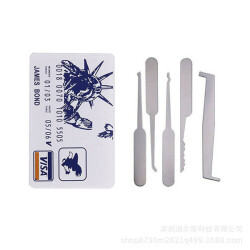 Locksmith's Picks - Educational Set of 5 Tools for Emergency Opening of Locks