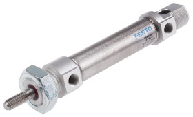 Siłownik pneumatyczny skok: 50mm Festo Ø 20mm dwustronnego działania Action 182mm z amortyzacją pneumatyczną