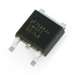 Stabilizator LDO 1,8V LM1117 - SMD TO252