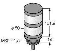 Kolumna sygnalizacyjna Turck TL50HGR 3014593 1 szt.