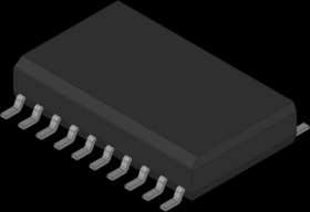 Octal D-type edge-triggered flip-flop, SOIC-20, Texas Instruments SN74LVC574ADW