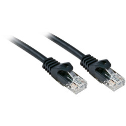 LINDY 48193 RJ45 Network cable patch cable CAT 6 U/UTP 2.00 m Black