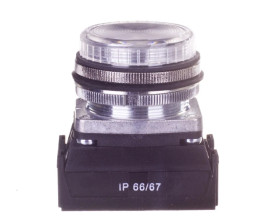 Lampka sygnalizacyjna 30mm biała 24-230V AC/DC W0-LDU1-NEF30LD B