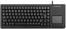 G84-5500LUMDE-2 Keyboard - USB - black - compact - touchpad - German