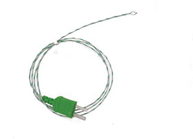 Sonda temperatury K średnica 0.2mm długość 800mm Wtyk miniaturowy RS PRO