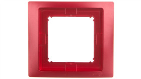 Simon Basic Neos Ramka Pojedyncza Ip44 Rubinowy Bmrc1b/033