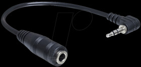 65397 2.5 mm plug &gt; 3.5 mm socket jack adapter