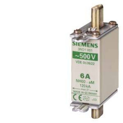 Siemens 3ND1820 Bezpiecznik użytkowy Rozmiar bezpiecznika = 0 50 A 500 V 3 szt.