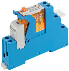 Coupling relay 2 Form C (NO/NC), 110 V (AC), 6900 Ω, 8 A, 250 V (AC), 4C.02.8.110.0060