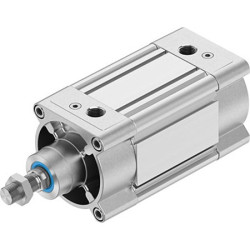 Siłownik pneumatyczny z tłoczyskiem skok: 80mm Festo Ø 100mm dwustronnego działania Action DSBC-100-80-D3-PPVA-N3 G 1/2