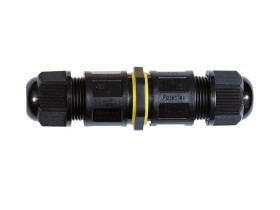 Wodoodporna mufa kablowa z 3 torowym złączem bezśrubowym, IP68, 450V