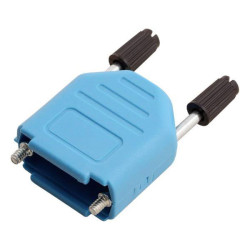 Encitech 6353-0104-01 D-Sub Housing 9 Pins Plastic Blue 1pc.
